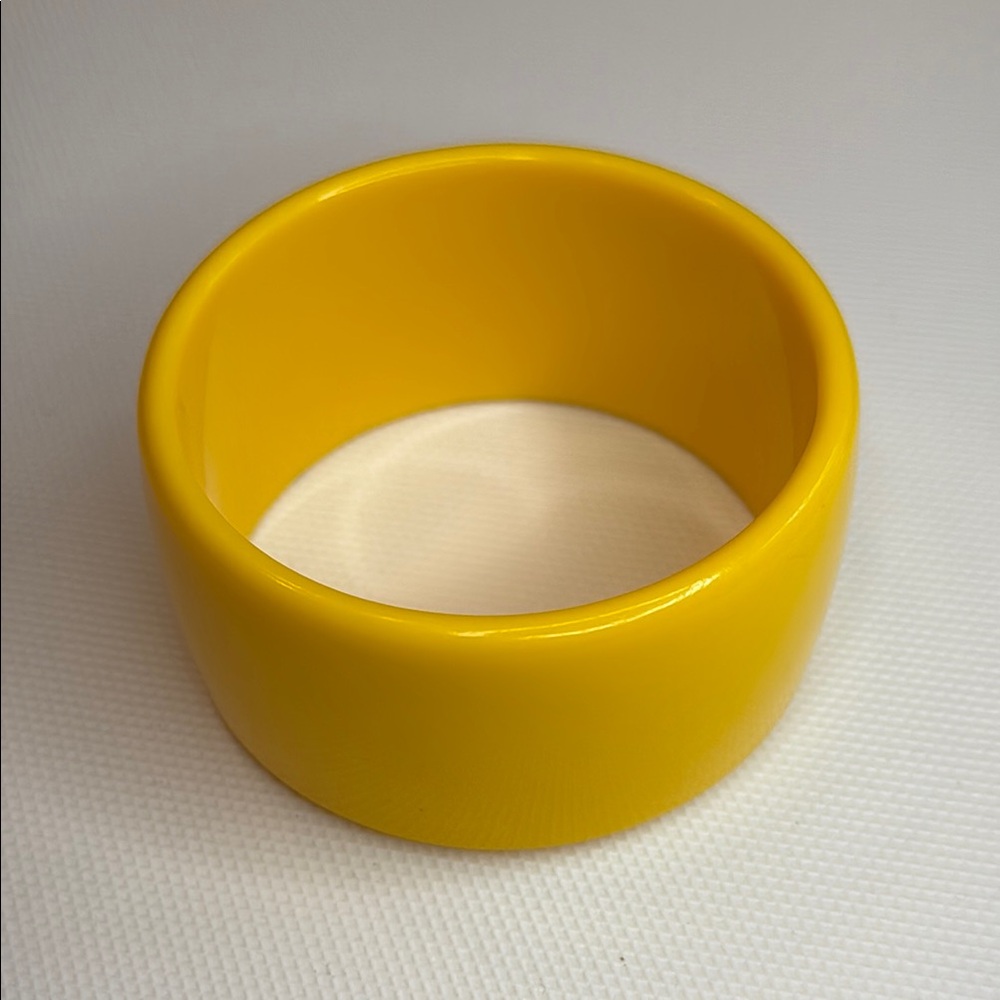 Bold Yellow Bangle - image 1